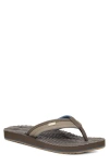 Sanuk Ziggy Plush Flip Flop In Multi