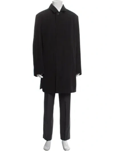 Pre-owned Sanyo Overcoat In Black