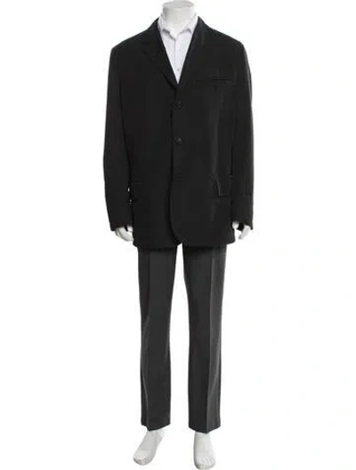 Pre-owned Sanyo Overcoat In Black