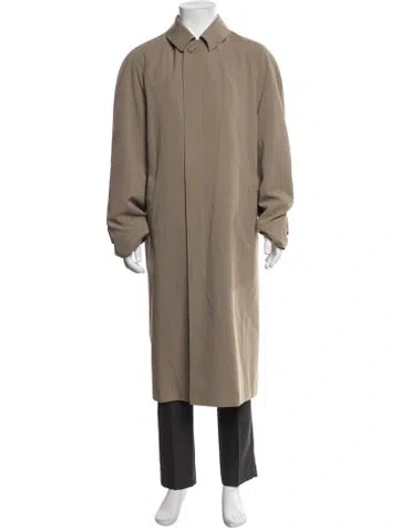 Pre-owned Sanyo Trench Coat In Neutrals