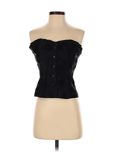 Pre-owned Sao Sleeveless Blouse In Black