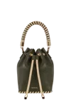 Saonara Mini Bucket Army Green / Skin Cream