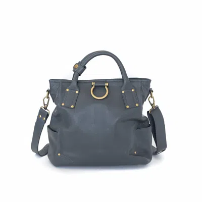 Sapahn Women's Grey Chloe Convertible Backpack & Crossbody Bag - Stone In Gray