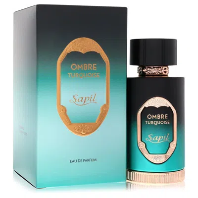 Sapil 2pcs Combo Gift Set  Ombre Turquoise By  Eau De Parfum Spray (unisex) 3.4 oz For Women In Blue