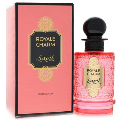 Sapil 2pcs Combo Gift Set  Royale Charm By  Eau De Parfum Spray (unisex) 3.4 oz For Men In Pink