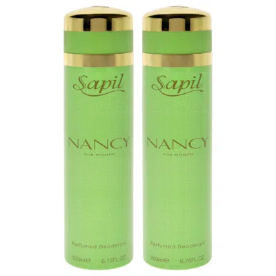 Sapil Nancy Green By  For Women - 6.76 oz Deodorant Spray - Pack Of 2 In Multi