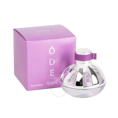 Sapil Swiss Arabian Ladies  - Ode Edp Spray 3.38 oz (tester) Fragrances 0734615497648 In Black / Orange