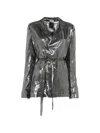 Sapio Belted Jacket In Gray