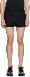 Sapio Black Nº 7c Shorts In Black