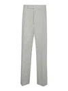 Sapio Braided Sequins Wide Leg Trousers Clothing In White