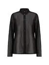 Sapio Buttoned Shirt In Black