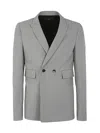 Sapio Man Blazer Grey Size 42 Polyester In Black