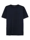 Sapio Fine-knit T-shirt In Blue
