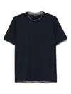 Sapio Cotton T-shirt In Blue