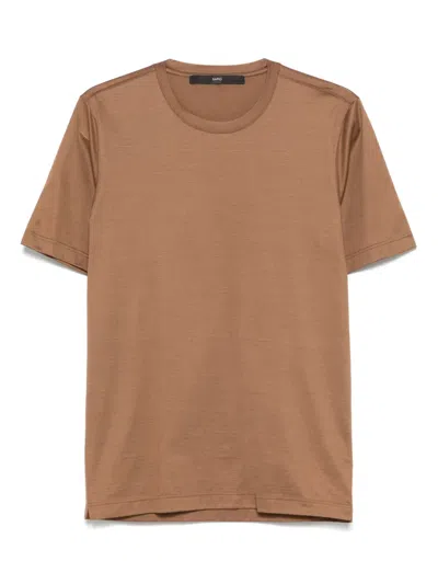 Sapio Cotton T-shirt In Brown