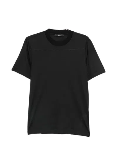 Sapio Crew-neck T-shirt In Black