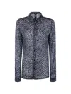 Sapio Devoree Fancy Set Shirt In Blue