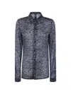 Sapio Devoree Fancy Set Shirt In Blue