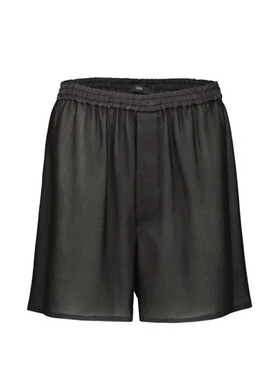 Sapio Elasticated Shorts In Black