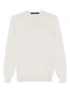 Sapio Fine-knit T-shirt In Neutrals