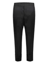 Sapio Flap-pocket Trousers In Black
