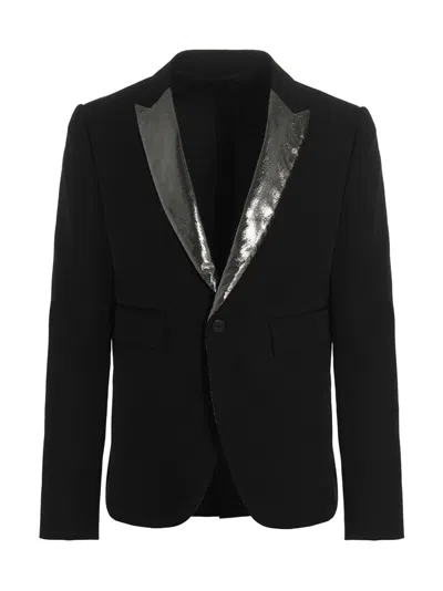 SAPIO SAPIO GABARDINE SMOKING' BLAZER