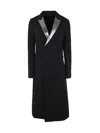 Sapio Gabardine Smoking Double Breasted Coat