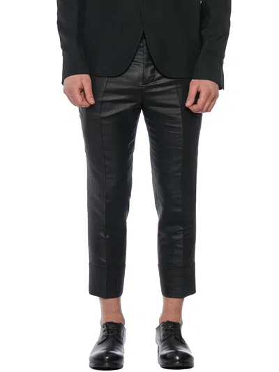 Sapio Gabardine Trousers N°7 In Black