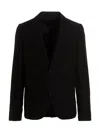 Sapio Jacquard Blazer Jacket Notched Lapel