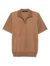 Sapio Lightweight-jersey T-shirt In Brown
