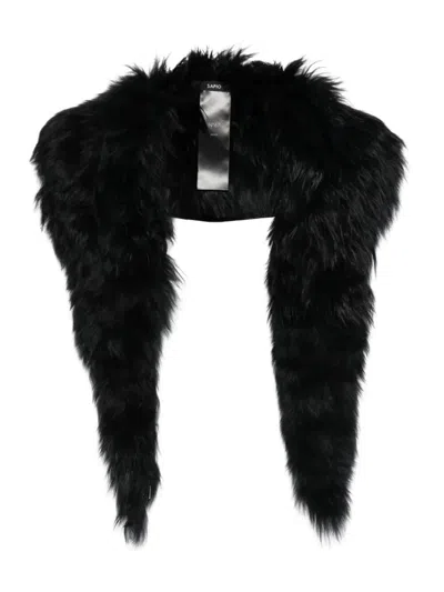 SAPIO SAPIO LONG FUR COLLAR ACCESSORIES