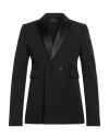 Sapio Double-breasted Blazer In Black
