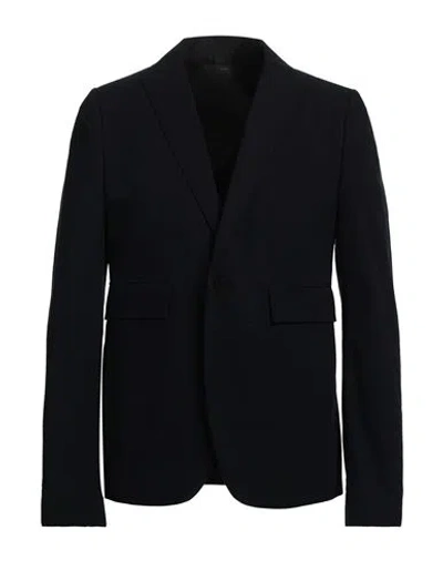 Sapio Man Blazer Black Size 42 Cotton, Polyamide