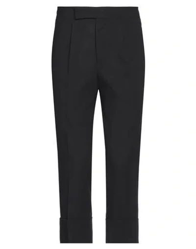 SAPIO SAPIO MAN PANTS BLACK SIZE 36 WOOL