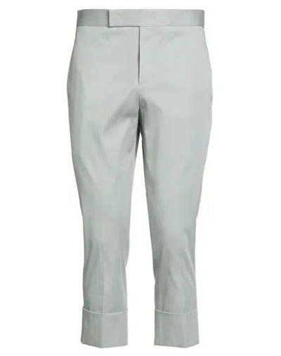 Sapio Man Pants Light Grey Size 36 Cotton In Gray