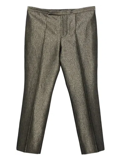 Sapio Metallic Trousers In Gray