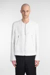 Sapio N 36 Casual Jacket In Beige Cotton In Beige
