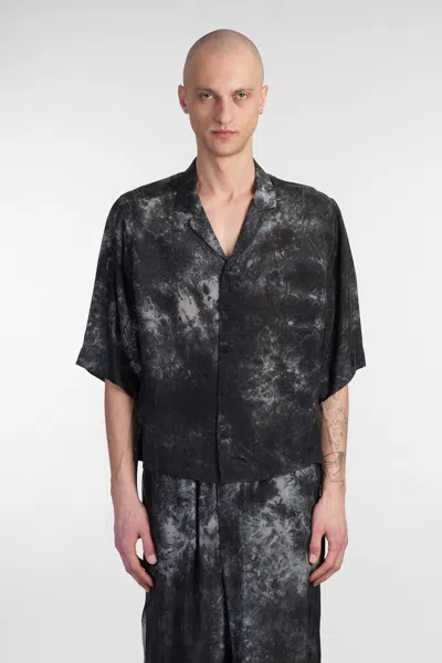 Sapio N 38 Shirt In Black Triacetate