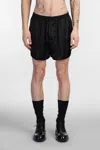 Sapio N 42 Shorts In Black Triacetate In Black