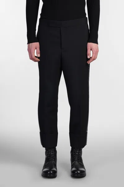 Sapio N 7 Pants In Black Wool