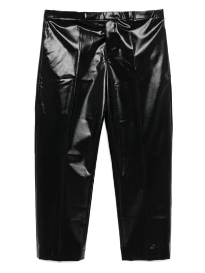 Sapio N07 Gabardine Trousers In Black