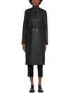 Sapio Long Double-breasted Coat