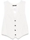 Sapio Nº12a Waistcoat In White