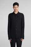 Sapio N16 Shirt In Black Polyamide Polyester In Black