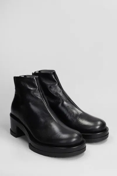 Sapio N171 Ankle Boots In Black