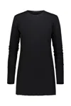 Sapio No. 22 Jersey Long Sleeves Top Clothing In Black