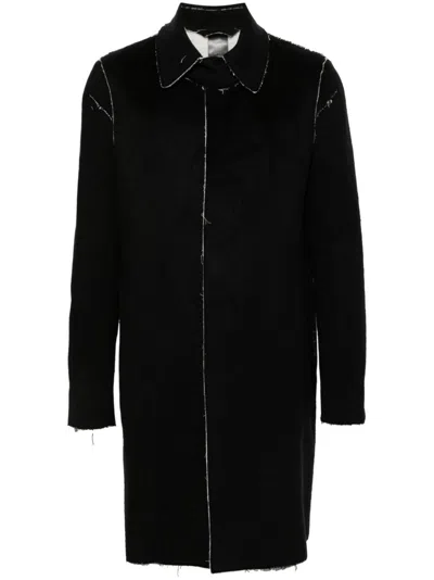 Sapio Nº33 Coat In Black