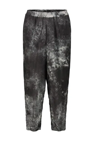 Sapio N42l Twill Cupro Trousers In Multi