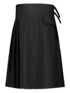 Sapio N48 Pleated Skirt In Black