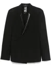 Sapio Wool Blazer In Black